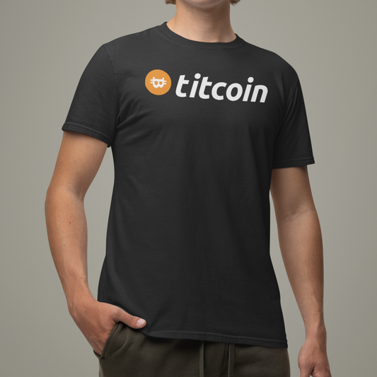 titcoin memecoin t-shirt solana blockchain pump.fun titcoin merch tshirt